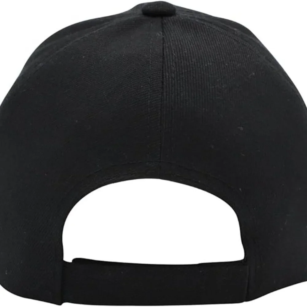 Top Level Baseball Cap Men Women - Classic Adjustable Plain Hat(Black) - Picture 3 of 7